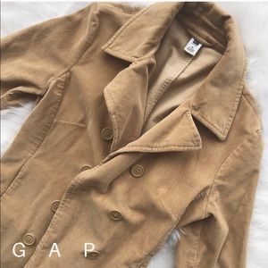 💕SALE • GAP tan peacoat